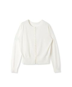 Viaggio Blu / ビアッジョブルー カーディガン・ボレロ | 【WEB限定&一部店舗】2WAYパールボタンニットカーディガン