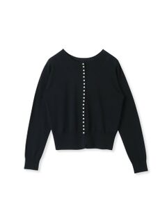 Viaggio Blu / ビアッジョブルー カーディガン・ボレロ | 【WEB限定&一部店舗】2WAYパールボタンニットカーディガン