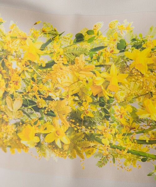 Viaggio Blu / ビアッジョブルー カットソー | ミモザプリントダンボールパーカー≪洗濯機で洗える≫ | 詳細16