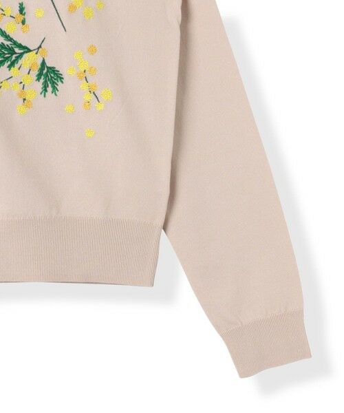 Viaggio Blu / ビアッジョブルー カーディガン・ボレロ | ミモザ刺繍カーディガン≪手洗い可能≫ | 詳細26