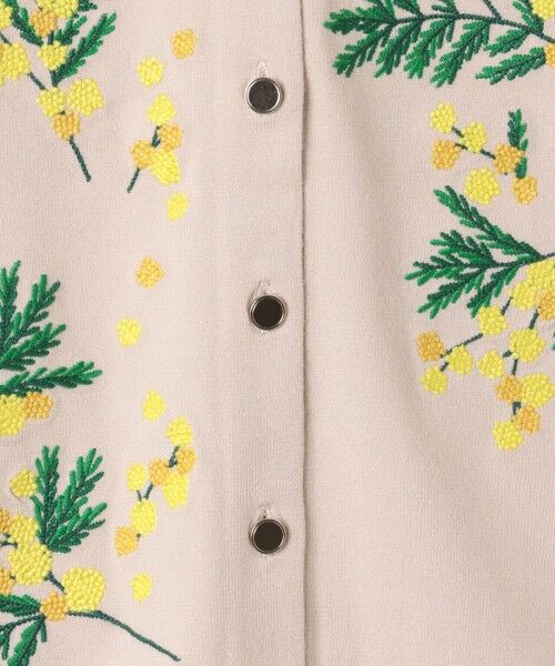 Viaggio Blu / ビアッジョブルー カーディガン・ボレロ | ミモザ刺繍カーディガン≪手洗い可能≫ | 詳細28