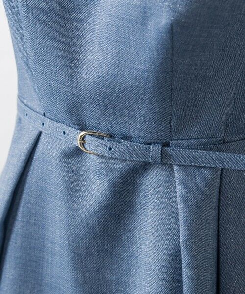 Viaggio Blu / ビアッジョブルー ロング・マキシ丈ワンピース | ラメデニムワンピース≪手洗い可能≫ | 詳細28