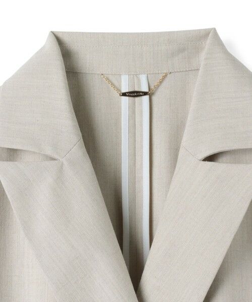Viaggio Blu / ビアッジョブルー テーラードジャケット | リネティーダブルジャケット≪手洗い可能≫ | 詳細18