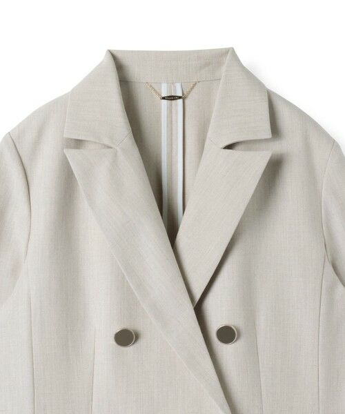 Viaggio Blu / ビアッジョブルー テーラードジャケット | リネティーダブルジャケット≪手洗い可能≫ | 詳細19