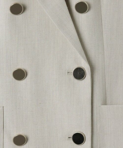 Viaggio Blu / ビアッジョブルー テーラードジャケット | リネティーダブルジャケット≪手洗い可能≫ | 詳細20