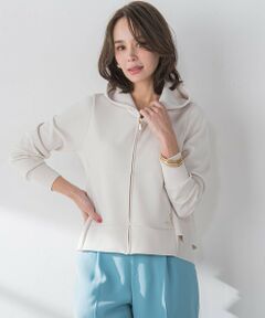 Viaggio Blu / ビアッジョブルー カットソー | バックフリルパーカー≪洗濯機で洗える≫