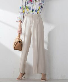 Viaggio Blu / ビアッジョブルー その他パンツ | スムージーサテンワイドパンツ≪洗濯機で洗える≫