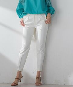 Viaggio Blu / ビアッジョブルー その他パンツ | ポケットフリルテーパードパンツ≪洗濯機で洗える≫