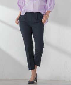 Viaggio Blu / ビアッジョブルー その他パンツ | ポケットフリルテーパードパンツ≪洗濯機で洗える≫