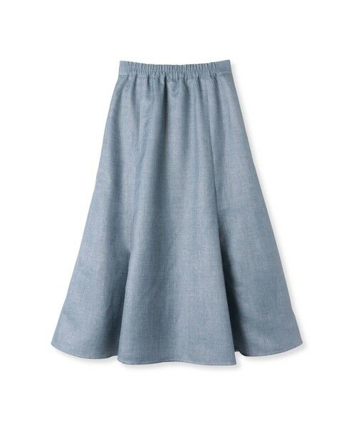 Viaggio Blu / ビアッジョブルー ミニ・ひざ丈スカート | ラメデニムプリントマーメイドスカート≪手洗い可能≫ | 詳細22