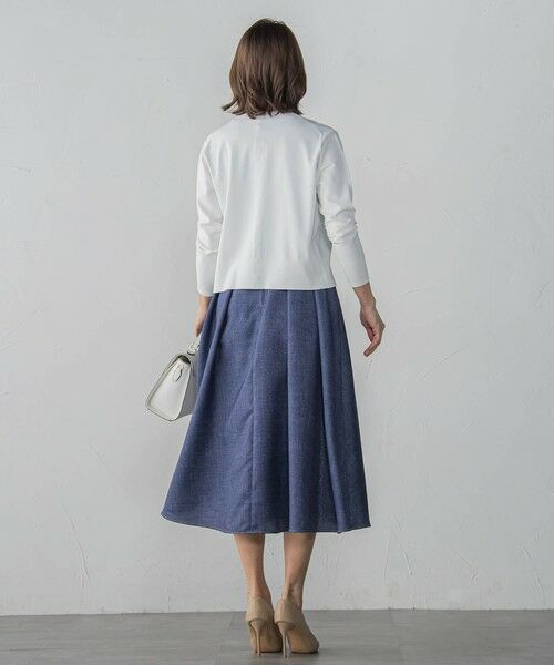 Viaggio Blu / ビアッジョブルー ニット・セーター | カプリ刺繍ニットカーディガン≪手洗い可能≫ | 詳細21