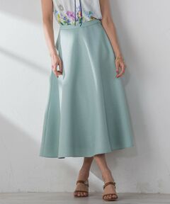 Viaggio Blu / ビアッジョブルー ミニ・ひざ丈スカート | バスケットリネーラサーキュラースカート