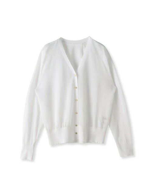 Viaggio Blu / ビアッジョブルー カーディガン・ボレロ | 【新色追加】シアーシャイニーニットカーディガン≪手洗い可能≫ | 詳細6