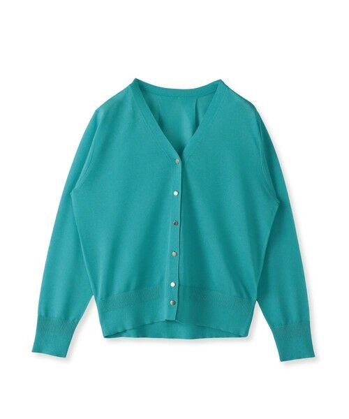 Viaggio Blu / ビアッジョブルー カーディガン・ボレロ | 【新色追加】シアーシャイニーニットカーディガン≪手洗い可能≫ | 詳細25