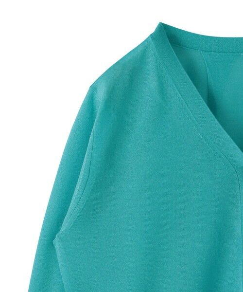 Viaggio Blu / ビアッジョブルー カーディガン・ボレロ | 【新色追加】シアーシャイニーニットカーディガン≪手洗い可能≫ | 詳細27