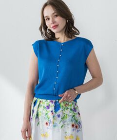 Viaggio Blu / ビアッジョブルー ニット・セーター | 【新色追加】ルシンダ前後2wayパールニット≪手洗い可能≫