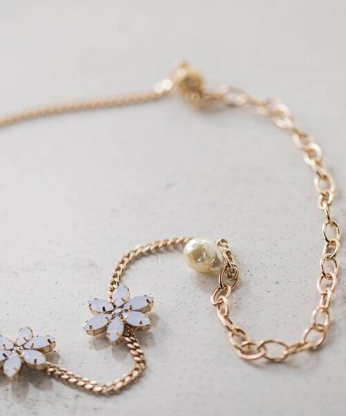 Viaggio Blu / ビアッジョブルー ネックレス・ペンダント・チョーカー | フラワービジューネックレス | 詳細5