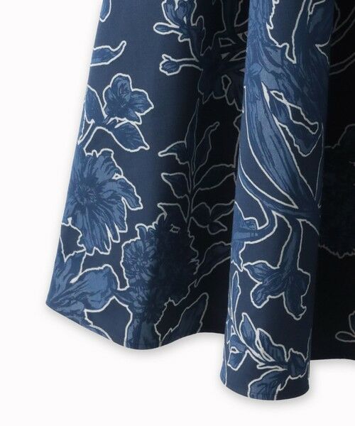 Viaggio Blu / ビアッジョブルー ロング・マキシ丈ワンピース | 【WEB限定】オパールフラワーデニムワンピース≪洗濯機で洗える≫ | 詳細10