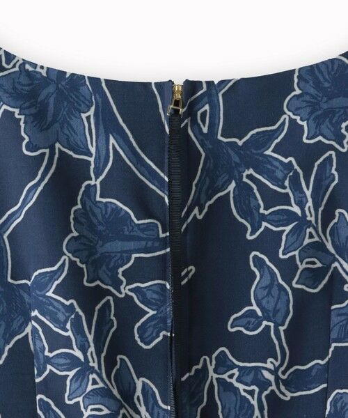 Viaggio Blu / ビアッジョブルー ロング・マキシ丈ワンピース | 【WEB限定】オパールフラワーデニムワンピース≪洗濯機で洗える≫ | 詳細13