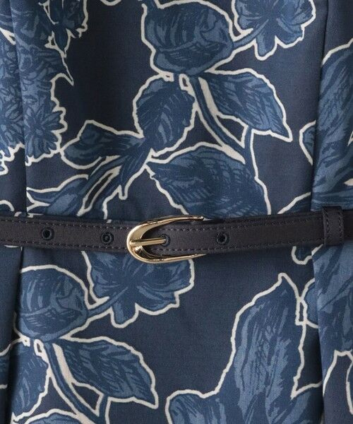 Viaggio Blu / ビアッジョブルー ロング・マキシ丈ワンピース | 【WEB限定】オパールフラワーデニムワンピース≪洗濯機で洗える≫ | 詳細15