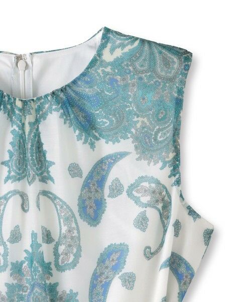 Viaggio Blu / ビアッジョブルー ロング・マキシ丈ワンピース | ペイズリープリントワンピース≪手洗い可能≫ | 詳細16