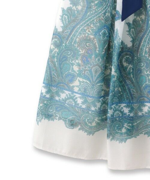Viaggio Blu / ビアッジョブルー ロング・マキシ丈ワンピース | ペイズリープリントワンピース≪手洗い可能≫ | 詳細18