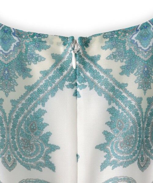 Viaggio Blu / ビアッジョブルー ロング・マキシ丈ワンピース | ペイズリープリントワンピース≪手洗い可能≫ | 詳細21