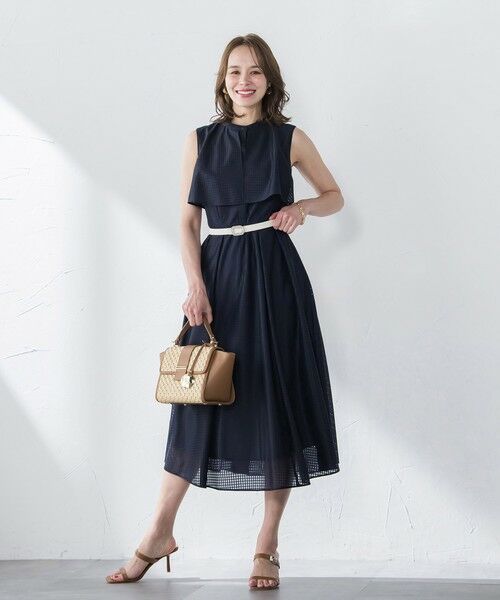 Viaggio Blu / ビアッジョブルー ロング・マキシ丈ワンピース | ラッセルレースワンピース≪洗濯機で洗える≫ | 詳細19