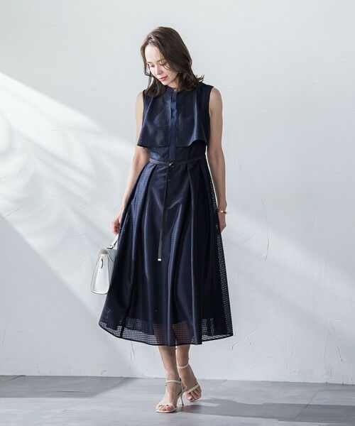 Viaggio Blu / ビアッジョブルー ロング・マキシ丈ワンピース | ラッセルレースワンピース≪洗濯機で洗える≫ | 詳細26