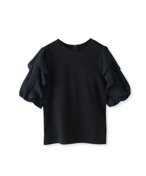 Viaggio Blu / ビアッジョブルー カットソー | ラッフルスリーブプルオーバー≪洗濯機で洗える≫ | 詳細18