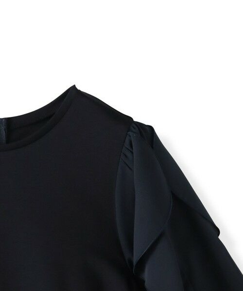 Viaggio Blu / ビアッジョブルー カットソー | ラッフルスリーブプルオーバー≪洗濯機で洗える≫ | 詳細24