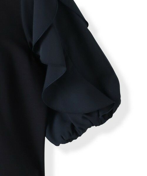 Viaggio Blu / ビアッジョブルー カットソー | ラッフルスリーブプルオーバー≪洗濯機で洗える≫ | 詳細25