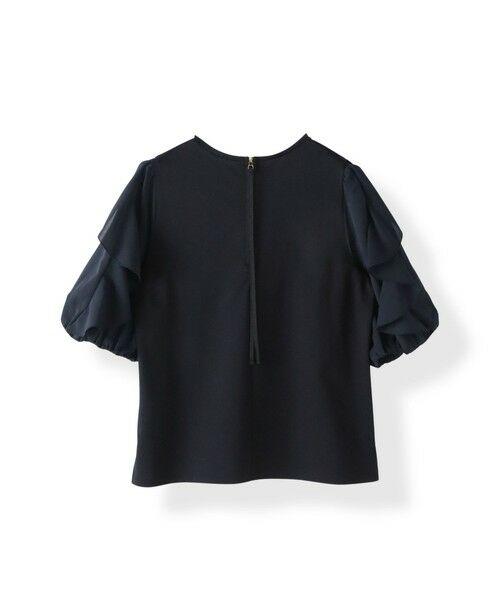 Viaggio Blu / ビアッジョブルー カットソー | ラッフルスリーブプルオーバー≪洗濯機で洗える≫ | 詳細26