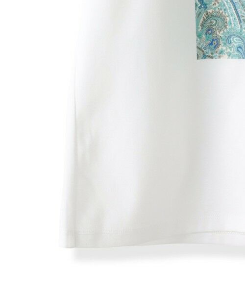 Viaggio Blu / ビアッジョブルー カットソー | ペイズリープリントTシャツ≪洗濯機で洗える≫ | 詳細16