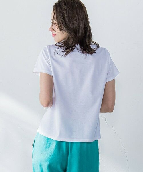 Viaggio Blu / ビアッジョブルー カットソー | ペイズリープリントTシャツ≪洗濯機で洗える≫ | 詳細7