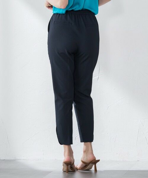 Viaggio Blu / ビアッジョブルー その他パンツ | 【新色追加】ストレッチドビー裾スリットパンツ≪洗濯機で洗える≫ | 詳細19