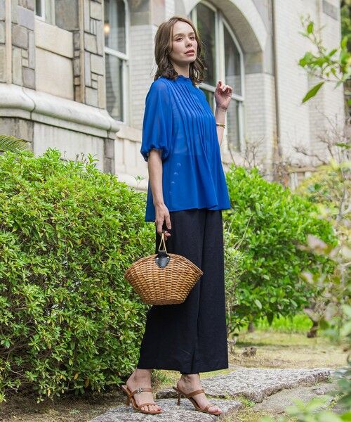 Viaggio Blu / ビアッジョブルー その他パンツ | アイアスワイドパンツ≪手洗い可能≫ | 詳細8