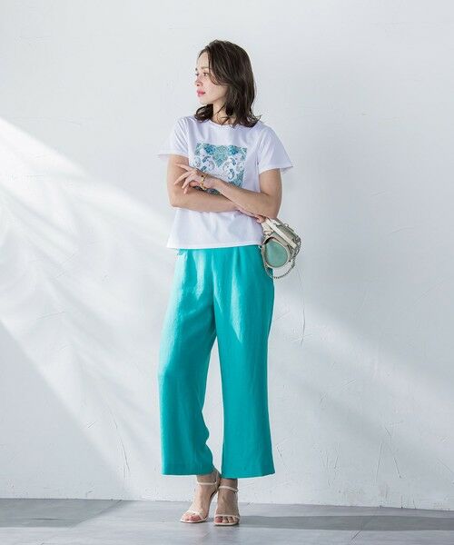 Viaggio Blu / ビアッジョブルー その他パンツ | アイアスワイドパンツ≪手洗い可能≫ | 詳細18