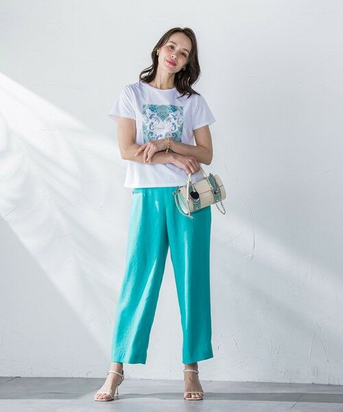 Viaggio Blu / ビアッジョブルー その他パンツ | アイアスワイドパンツ≪手洗い可能≫ | 詳細19