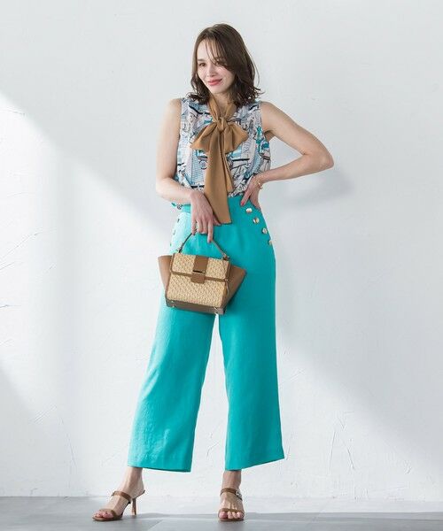 Viaggio Blu / ビアッジョブルー その他パンツ | アイアスワイドパンツ≪手洗い可能≫ | 詳細20