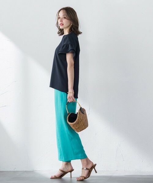 Viaggio Blu / ビアッジョブルー その他パンツ | アイアスワイドパンツ≪手洗い可能≫ | 詳細29