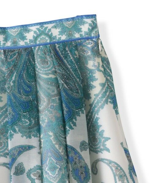 Viaggio Blu / ビアッジョブルー ミニ・ひざ丈スカート | ペイズリープリントスカート≪手洗い可能≫ | 詳細30