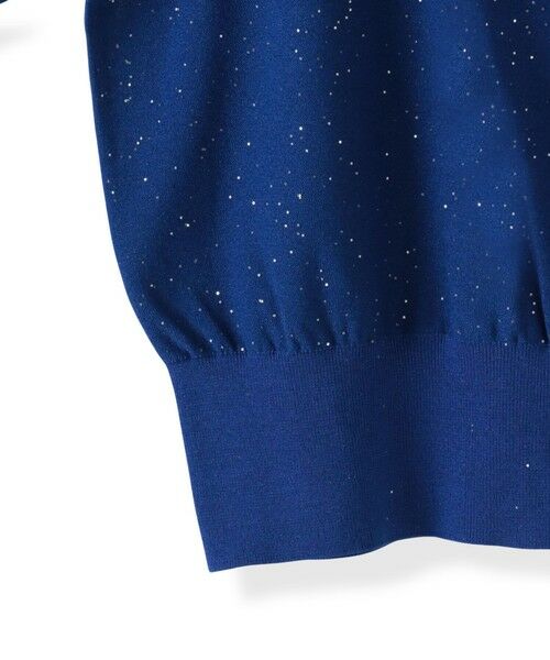 Viaggio Blu / ビアッジョブルー ニット・セーター | ミニスパンコールクループルオーバー≪手洗い可能≫ | 詳細22