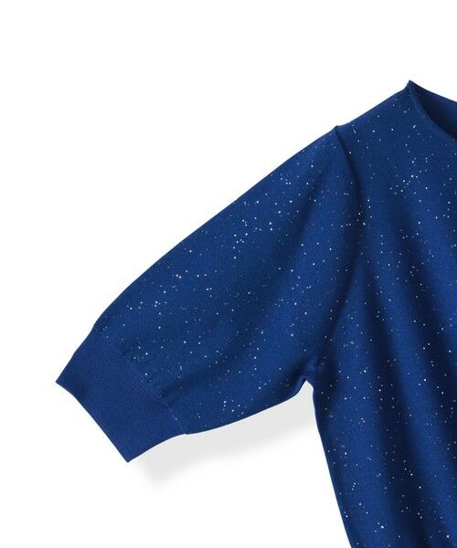 Viaggio Blu / ビアッジョブルー ニット・セーター | ミニスパンコールクループルオーバー≪手洗い可能≫ | 詳細21