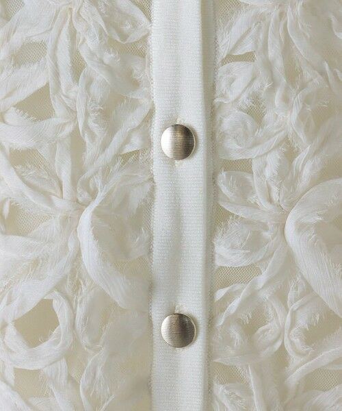 Viaggio Blu / ビアッジョブルー ニット・セーター | フラワーローブカーディガン≪手洗い可能≫ | 詳細15