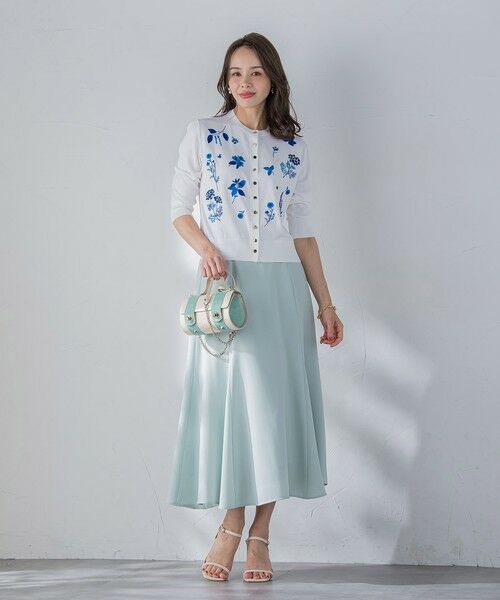 Viaggio Blu / ビアッジョブルー カーディガン・ボレロ | 【新色追加】ハーブ刺繍カーディガン≪手洗い可能≫ | 詳細2