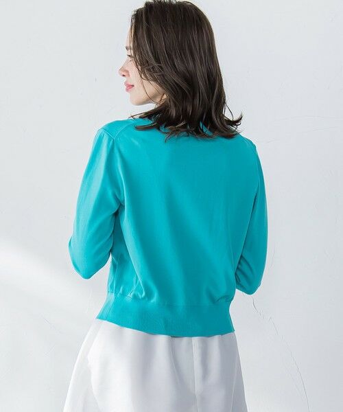 Viaggio Blu / ビアッジョブルー カーディガン・ボレロ | 【新色追加】ハーブ刺繍カーディガン≪手洗い可能≫ | 詳細21