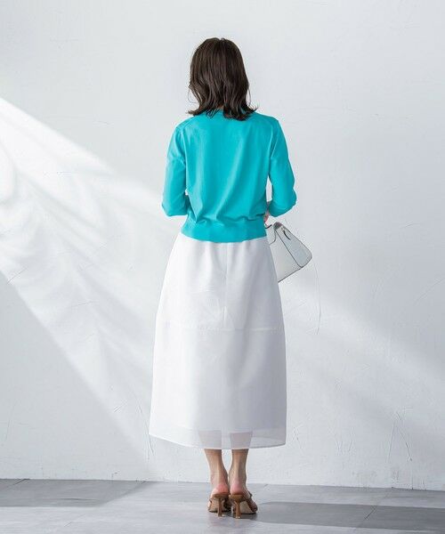 Viaggio Blu / ビアッジョブルー カーディガン・ボレロ | 【新色追加】ハーブ刺繍カーディガン≪手洗い可能≫ | 詳細25