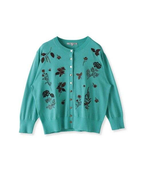 Viaggio Blu / ビアッジョブルー カーディガン・ボレロ | 【新色追加】ハーブ刺繍カーディガン≪手洗い可能≫ | 詳細27