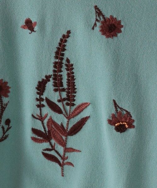 Viaggio Blu / ビアッジョブルー カーディガン・ボレロ | 【新色追加】ハーブ刺繍カーディガン≪手洗い可能≫ | 詳細28